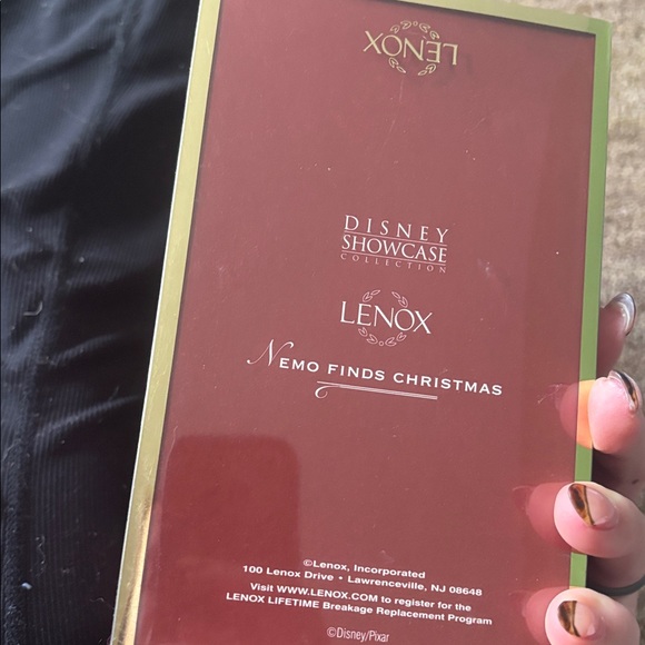 Festive Fish Ornament with Santa Hat - Picture 3 of 3